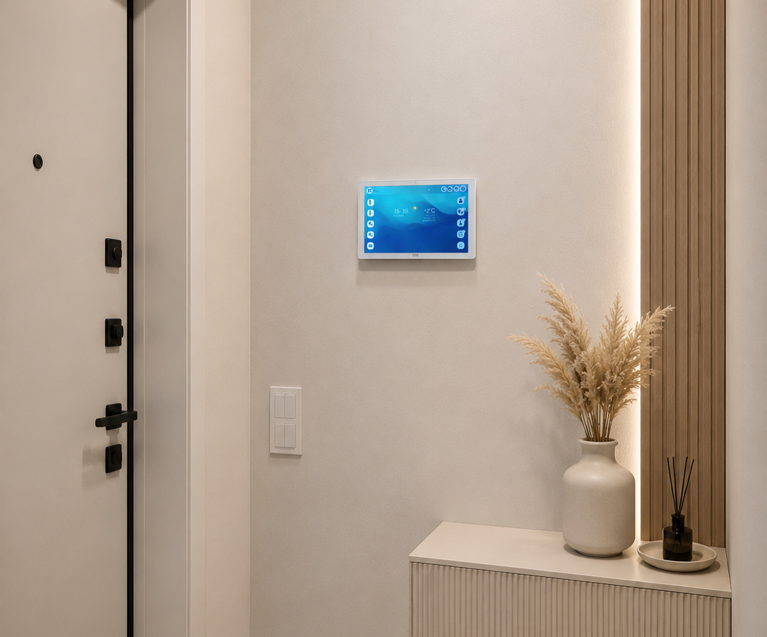 CTV-M5121Q Монитор видеодомофона с Wi-Fi и квадратором (Белый)